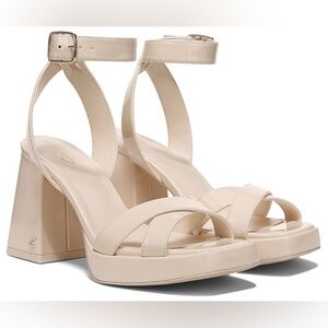 Circus NY Sam Edelman Kaitlyn heeled sandals size 9 with box in blonde